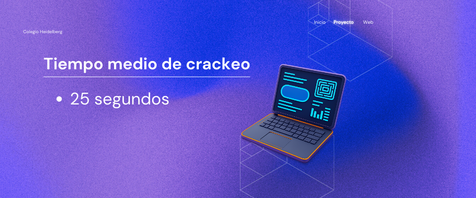 Tiempos de crackeo por complejidad